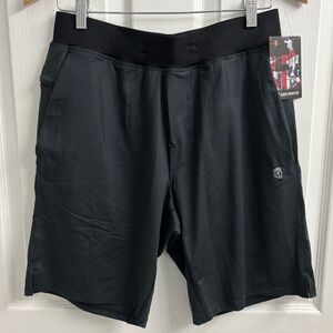 Born Primitive Men’s Athletic Shorts Small Grey Black Gym Workout Active NWT